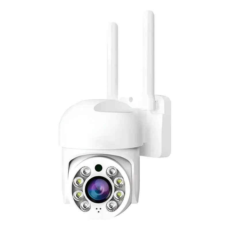 Câmera De Segurança Externa Inteligente Wifi Ip66 Colorida V